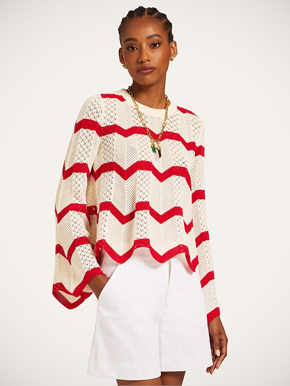 LA DoubleJ Knit Sweater